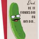 2 x Funny Father's Day Card, Happy Fathers Day Gift for Dad GrandpaHilarious Fathers Day Card from Daughter Son Kids
