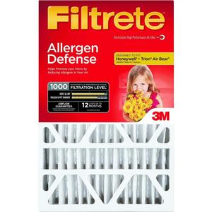 3M NADP01-4IN-4 Ultra Allergen Filter, 16" x 25" x 4"