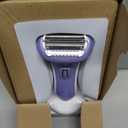 Remington Smooth & Silky Electric Shaver for Women, 4-Blade Smooth Glide Foil Shaver and Bikini Trimmer with Almond Oil Strip, Shave Wet or Dry