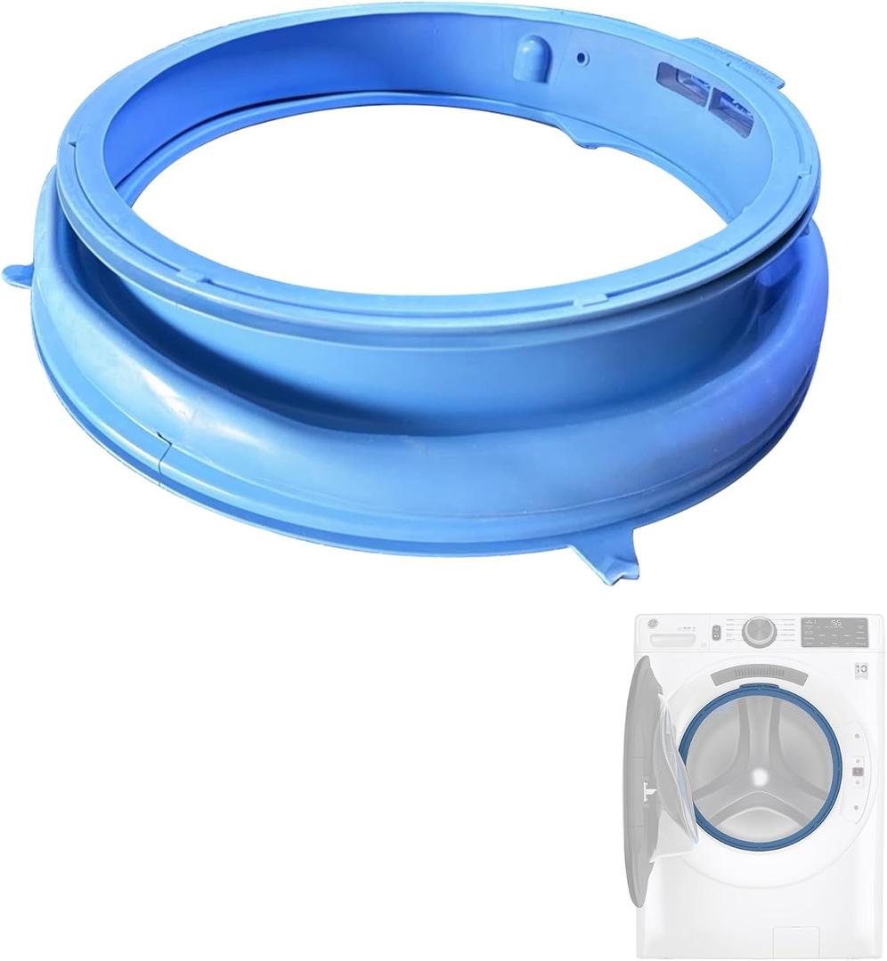 WH05X29521 Washer Door Gasket Seal for GE Washing Machine, Washer Door Boot Gasket Seal Compatible with GFW510SCN0WW GFW510SCN1WW GFW510SCN2WW GFW510SCN3WW Washer,Replacement AP6983548 PS12743602
