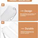 Operitacx 2Pcs Plastic Paint Brush Case, Extendable Paint Brush Holder With Carrying Lanyard, Storage Artist Storage Tube For es, Pens, ing Tools