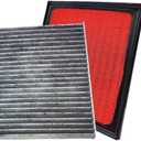JTBU157-11895 Engine & Cabin Air Filter for AVALON,CAMRY,RAV4,ES350,NX250 | Replacement for CF12157,87139-0E040,87139-28020,CA12377,17801-25020,17801-F0050
