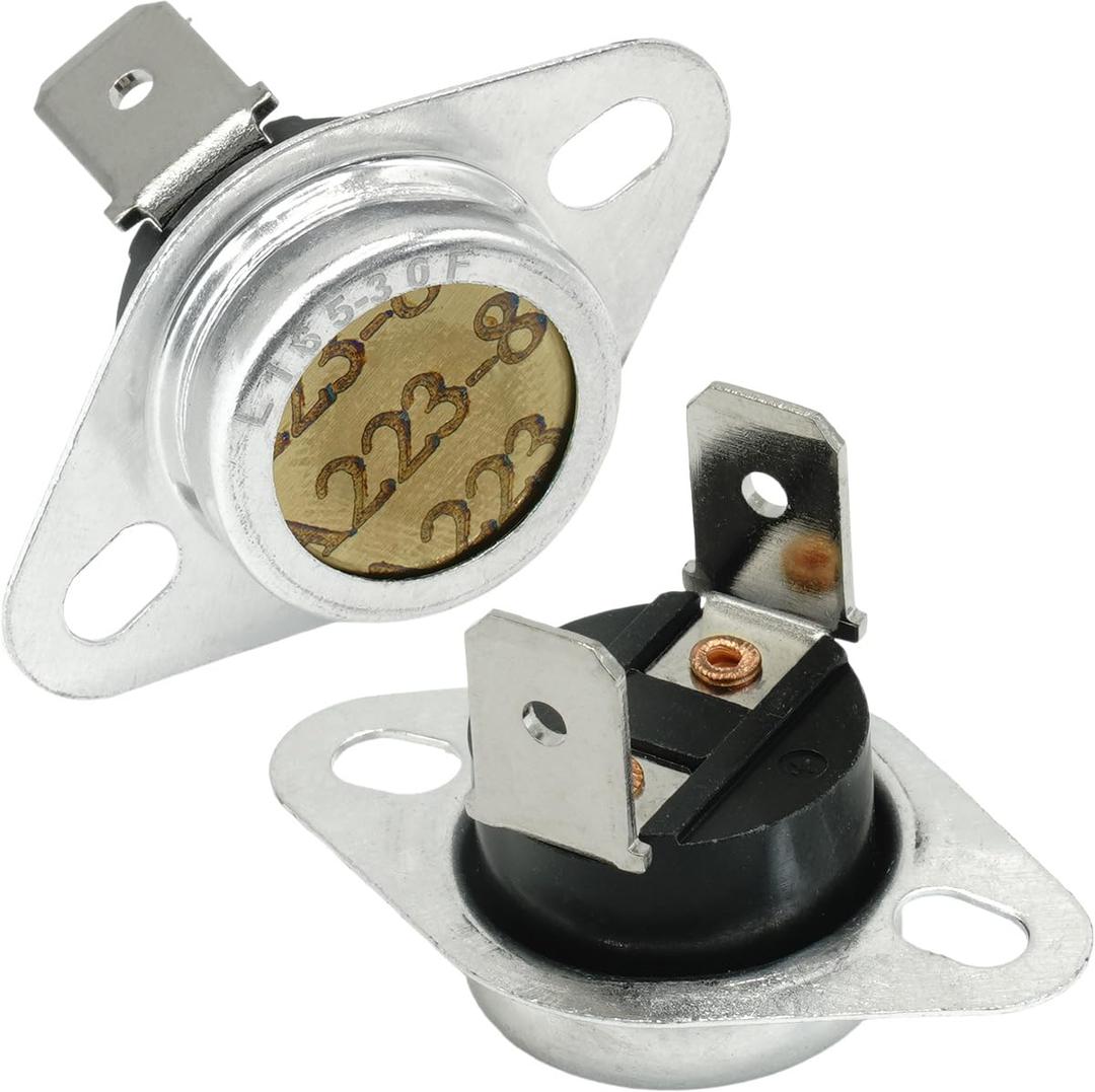 2-Pack 626612R Furnace Limit Switch L165-30F Compatible with Nordyne Miller Replaces 626561 626561R 626612