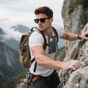 for iPhone 17 Case with Belt Clip Holster, Compatible with MagSafe, Shockproof, 3-Layer Drop Protection, Heavy Duty Magnetic Protective Phone Case Cover, 6.3", Dark Black