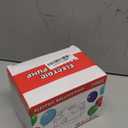 Electric Balloon Pump for Party Decorations  Portable Inflator, Auto Shutoff, Balloon Air Pump Dual Nozzle Rose Red 110V 600W  (Orange)