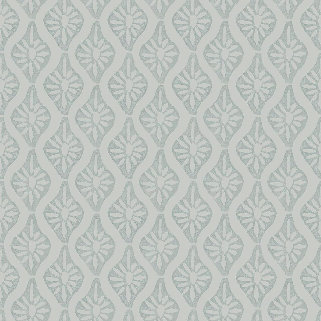 NuWallpaper Chris Loves Julia x Nova Mist Blue Peel and Stick Wallpaper, CJS6331
