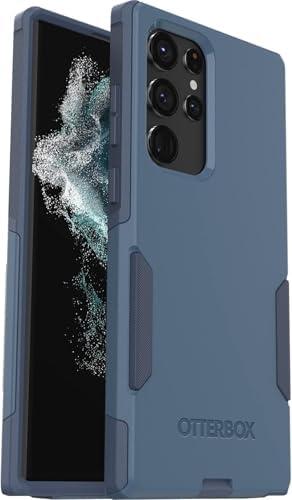 OtterBox Galaxy S22 Ultra Commuter Series Case - ROCK SKIP WAY, slim & tough, pocket-friendly, with port protection