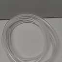 Pawfly 9.8 Feet Aquarium Airline Tubing, ID 1/2" Clear PVC Flexible Plastic Tube for Aquarium Garden Pond Fountain