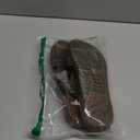 KuaiLu Women's Fashion Orthotic Slides Ladies Lightweight Athletic Yoga Mat Sandals Slip On Thick Cushion Slippers Sandals With Comfortable Plantar Fasciitis Arch Support (9, Brown)