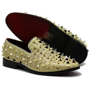 Men's Vintage Spike Dress Loafers Slip On Fashion Shoes Classic, Size 8