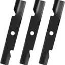 103-6401 Mower Blade Compatible with Ex Mark Lazer Z CT Tu rf Tra CER 48" Deck, Replaces for 103-6401-S, 3 Pack