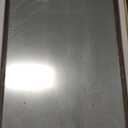 TheiaMo Walnut Wood Bathroom Mirrors for Wall Mounted, 40" x 30" Rectangle Rustic Wood Framed Wall Mirror, Decorative Farmhouse Mirror for Bathroom, Bedroom, Entryway, Horizontally/Vertically