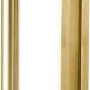 Rio Salto 12-Inch Brushed Brass Gold Barn Door Handle Kit, Closet Door Handle, Solid Aluminum Pull Handle and Flush Handle Set Heavy Duty Large Sliding Door Handles Hardware Included (1-Door Pack)