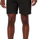 Men's Slim-Fit 7" Chino Shorts (33, Black)