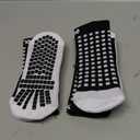 Lux Dual Grip Socks - Soccer Grip Socks for Men and Women. GripArray Performance & Comfort