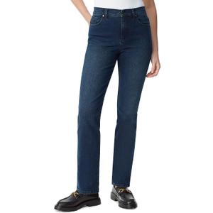 Gloria Vanderbilt Womens Amanda Classic High Rise Tapered Jean Petite (14 Short, Park City)