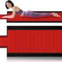 Full Body Red Light Therapy Mat, 2in1 LEDs (660nm& 850nm) Red Light Therapy Blanket, Premium Material, Adjustable Timer & Intensity