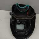 ANDELI Welding Helmet - Panoramic 180° View 3.94"X3.74",True Color Auto Darkening Welding Helmet with Light, 6 Arc Sensor, 4/5-8/9-13 Type-C Charging MONERGR-LED, Gray