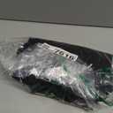 Men's Wide Leg Baggy Pants Zipper Fly Pleated Dress Pants Casual Business Suit Trousers with Pockets Slacks for Men (Medium, Black)