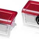 2pc Car Door LED Logo Projector Lights, Welcome Shadow Lamp, Automotive Step Light Compatible with 2014-2020 C W205 A W176 B E W212 W213 ML W166 GLA GLB GLC GLE GLS. (W205)