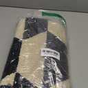 GRANNY SAYS Indoor Doormat, 20" x 32", Non-Slip Front Door Mats, Outdoor Welcome Mat Washable, Low Profile Indoor Door Mats for Entryway, Floor Inside Back Doormats (1'8" x 2'8" (Rectangular), Black/Tan)