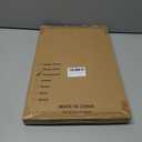 Aayoruro Serving Tray with Handles Set of 3 Rectangular Large Serving Platters 16.5/14.9/13.2 Inch White Plates for Dinner, Party, Entertaining, Transparent