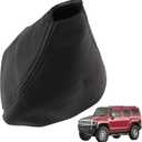 AUTOKAY Leather Shifter Boot Shift Cover for Hummer H3 Automatic 2005 2006 2007 2008 2009 2010 2011