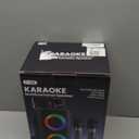 Bluetooth Speaker with 2 Wireless Microphones - Big Party Speaker for Adults Kids Karaoke with Lights - Portable Rechargeable Floorstanding Speakers Support TWS/AUX/USB/TF Card for Home Party Gift