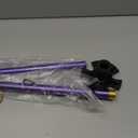 Walking Cane Foldable for Men & Women Seniors for Balance,Self Standing Folding Cane,Height Adjustable Anti-Slip Lightweight Alloy Walking Stick Collapsable for Travel Mobility Aid (Violet)