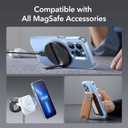 ESR for iPhone 13 Pro Case, Compatible with MagSafe, Shockproof Military-Grade Protection, Scratch-Resistant Back, Magnetic Phone Case for iPhone 13 Pro, Classic Hybrid Case, Clear