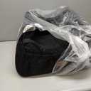 Vivifying Dog Car Seat for Small & Medium Dogs, Detachable & Washable Booster Seat for Pets Up to 30lbs, Travel Bed with Storage Pockets and Safety Belt  Black