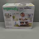 Ingenuity Baby Base 2-in-1 Booster Feeding and Floor Seat with Self-Storing Tray - Slate