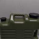 UPWOIGH 5 Gallon Water Jug, Camping Water Container, Truly No Leakage Water Storage with Spigot, Large Military Green Water Tank,BPA Free Portable Overlanding Gear for Outdoors,Hiking (640 Ounces)