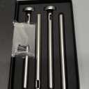 Kollea 4-Pack Beer Chiller Stick for Bottles, Wine Chiller, 3-in-1 Stainless Steel Wine Bottle Cooler Stick, Unique Fathers Day Beer Gifts for Men, Birthday, Melts Slowly to Retain Drinks Full Flavor