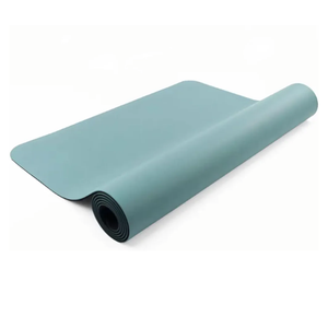 PU & Rubber Base Yoga Mat Comfort Pro Yoga Mats 5mm Thick Cushion Support For Home Pilates And Floor Exercises