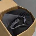 Seat Cushion, Office Chair Cushion, L-Shaped Ergonomic Car Seat Cushions, Memory Foam Chair Cushion, Lumbar Support Pillow for Wheelchair, Car, Home, Office, Desk, Gray (Dark Grey)