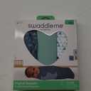 SwaddleMe by Ingenuity Original Swaddle, 100% Cotton, Improves Sleep & Calms Startle Reflex, 3-6 Months, 14-18 lbs, 1.0 TOG, 3-Pack, Baby Swaddle Blanket - Mountaineer
