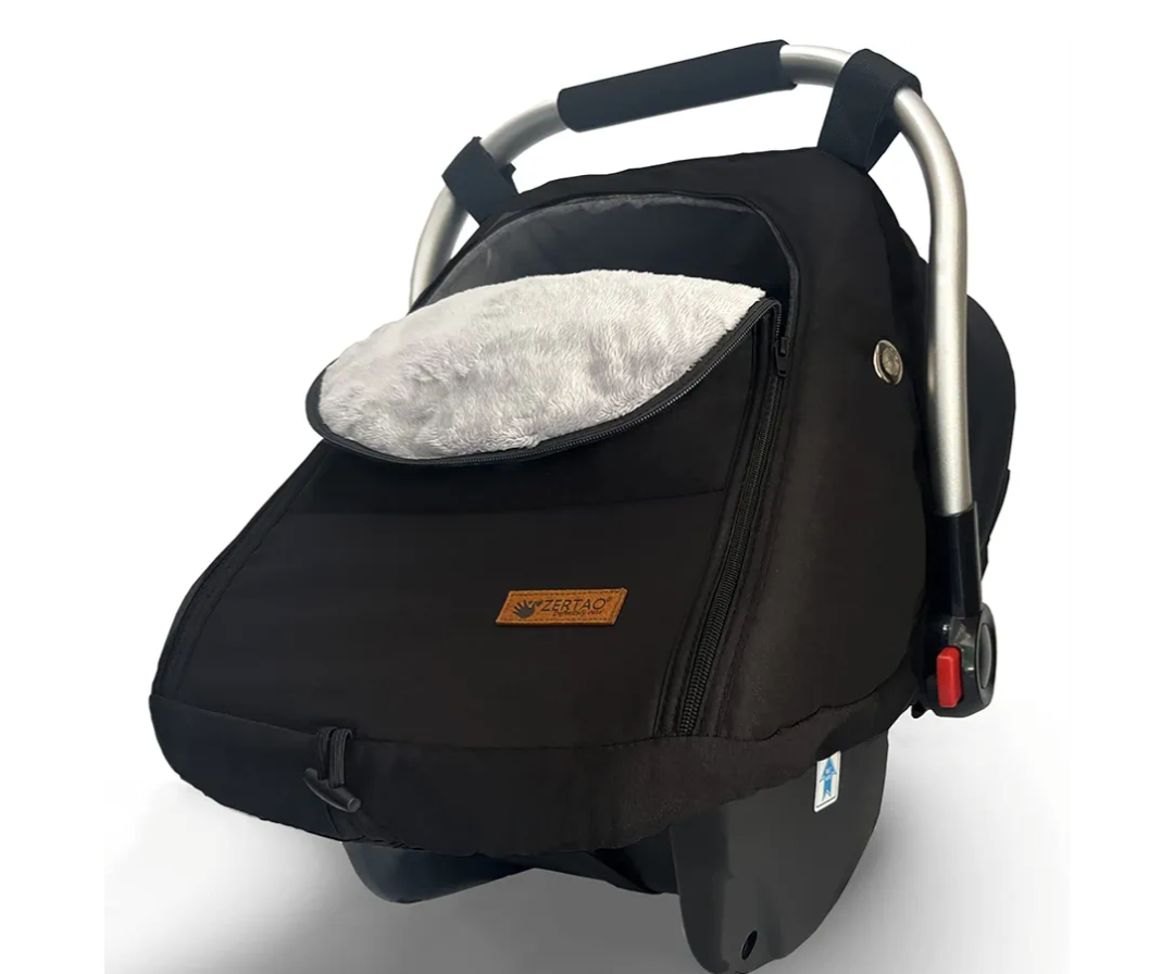 Car Seat Cover for Babies Winter - Baby Car Seat Covers Universal Cold Weather Shield,Warm and Cozy Carseat Covers Canopy Water Resistant for Baby Protection Car Seat Covers for Infant Car Seat