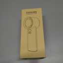 Rican Handheld Portable Hand Fan with Air Cooling Cooler High Speed Rechargeable Power Electric USB Personal Hand Held Turbo Small Mini Pocket for Outdoor Travel (Grey)