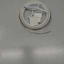 FRANKEVER 23Gauge Hidden Super Flat Audio Cable Suitable for Audio Wire LED Lighting Connection and Other Low Voltage Appliance Connection (Wire(25 ft)+2 ConnectorsD)