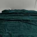 JIAHANNHA Flannel Fleece Blanket Throw Size(60 by 80 Inches),Green Throw Blanket for Couch Sofa Bed 280GSM,Super Soft Plush Cozy and Lightweight Warm Bed Blanket for All Season