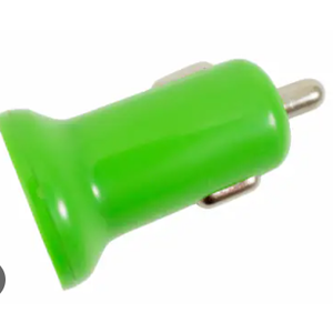 Car Chargers USB, Green, 4 Pack
