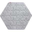 Hexagon Playpen Mat, Baby Playmat Fits Regalo Portable Play Yard 48 Inch and hiccapop 53" PlayPod Playpen, 6 Panel Playpen Mattress Non Slip Pad Mat