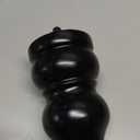 FoDau770 Rubber Wood Furniture Legs 8 Inch, Mid-Century Modern Couch Feet Heavy Duty Sofa Legs Set of 4, Vintage Dresser Feet Round Ottoman Leg Replacement Leg for DIY Furniture Projects - Black