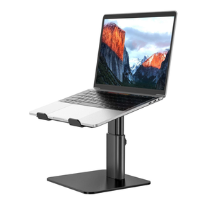 BESIGN LSX6N Laptop Stand, Ergonomic Adjustable Notebook Riser Holder, Computer Stand Compatible with Air, Pro, Dell, HP, Lenovo More 10-15.6" Laptops, Black