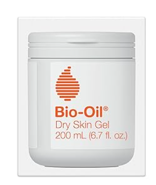 BioOil Dry Skin Gel, Face and Body Moisturizer, Fast Absorbing Hydration, with Soothing Emollients and Vitamin B3, NonComedogenic, 6.7 Oz