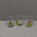 Bioworld Dr. Seuss GRINCH Drinking Glasses Set Of 4 10 Oz. (295 ml.)