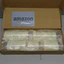 Fo32won Ivory White LED Flameless Pillar Candles Battery Operated with Remote Timer, 5 Pack 3D Flickering Acrylic Candles for Home Living Room Bedroom Fireplace Wedding Party Holiday Decor & Gift (Two Batteries Operated)