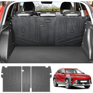 Seat Back Protector Fit for 2024-2025 Hyundai Kona/Kona EV Cargo Mat Backrest Mat Cargo Liners for 2024 2025 Hyundai Kona Accessories(Seat Back Cover)