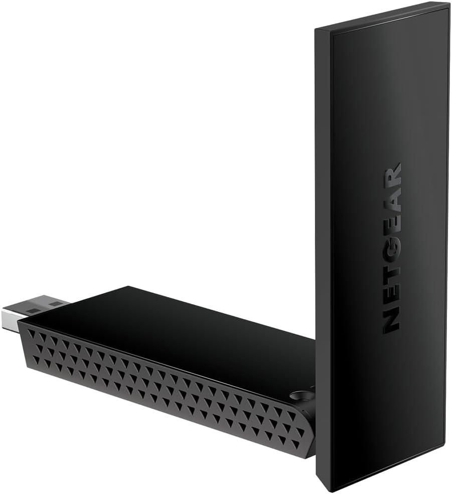 NETGEAR Nighthawk WiFi 6 USB 3.0 Adapter (A7500)  AX1800 Dual-Band Wireless Gigabit Speed (Up to 1.8Gbps)  Works with Any WiFi 6 or WiFi 5 Router Or Mesh System - for Windows PC